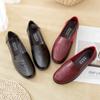 Middle-aged and Elderly Women's Casual Spring Shoes Mom's Flat Slip On Shoes Comfortable Loafer Shoes
