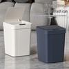 Automatic Smart Sensor Trash Can for Living Room and Bathroom - Minimalist Design with Touch-Free Lid Opening