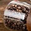 Food Container Storage Bottles Jar Leak Proof Grains Wood Lid Containers Coffee Beans Tea Glass Airtight Canister Kitchen