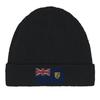 Шапка Флаг Острова Теркс и Кайкос в Черном цвете