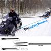 Heavy Duty Snowmobile Tow Straps Long Reinforced Sled Pulling Straps Wear Resistant ATV Tow Rope Emergency Gear