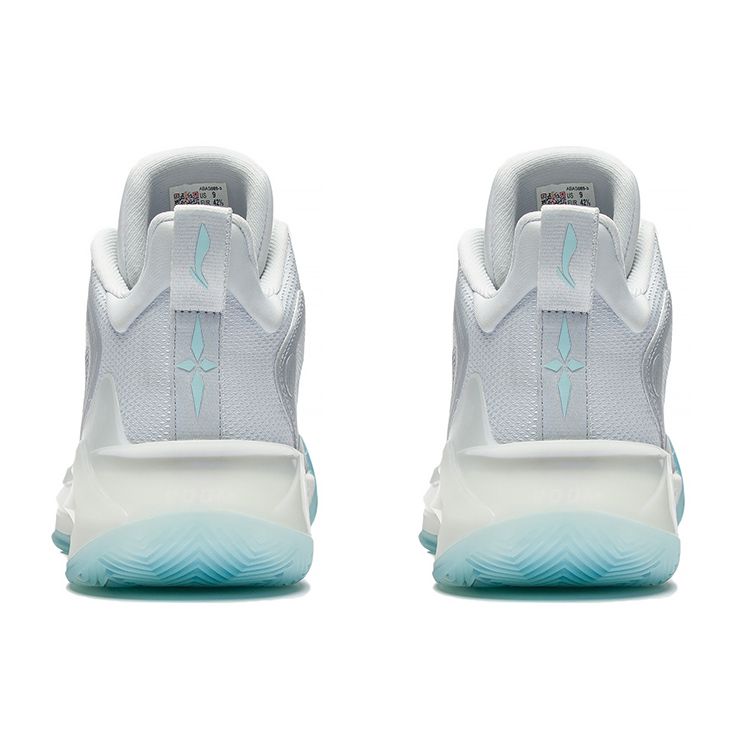 LiNing Blade 3 Glacier Durable Breathable Mid-Top Basketball Shoes Men Basketball Shoes Light-Frost-Blue ABAS089-3