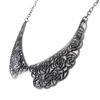 Les Trésors De Lily [J9155] - Black 'Carmen' Designer Necklace