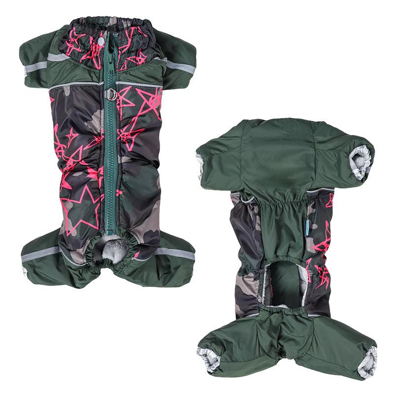 Thicken Fleece Male Female Pet Overalls for Small Dogs Winter Puppy Medium Dog Jumpsuit Chihuahua Yorkies Rompers Mascotas Suit