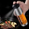 200ml Stainlness Steel Double-headed Oil Spray Bottle Olive Oil Vinegar Spray for Salad BBQ Oil Dispenser Cooking Baking Tools