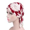 New Fashion Scarf Muslim Printed Headwear Cancer Chemo Hat Turban Hat Head Wrap Cap