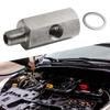 1pc Turbo Oil Feed Adapter Fitting Line Gauge 1/8NPT Stainless Steel For