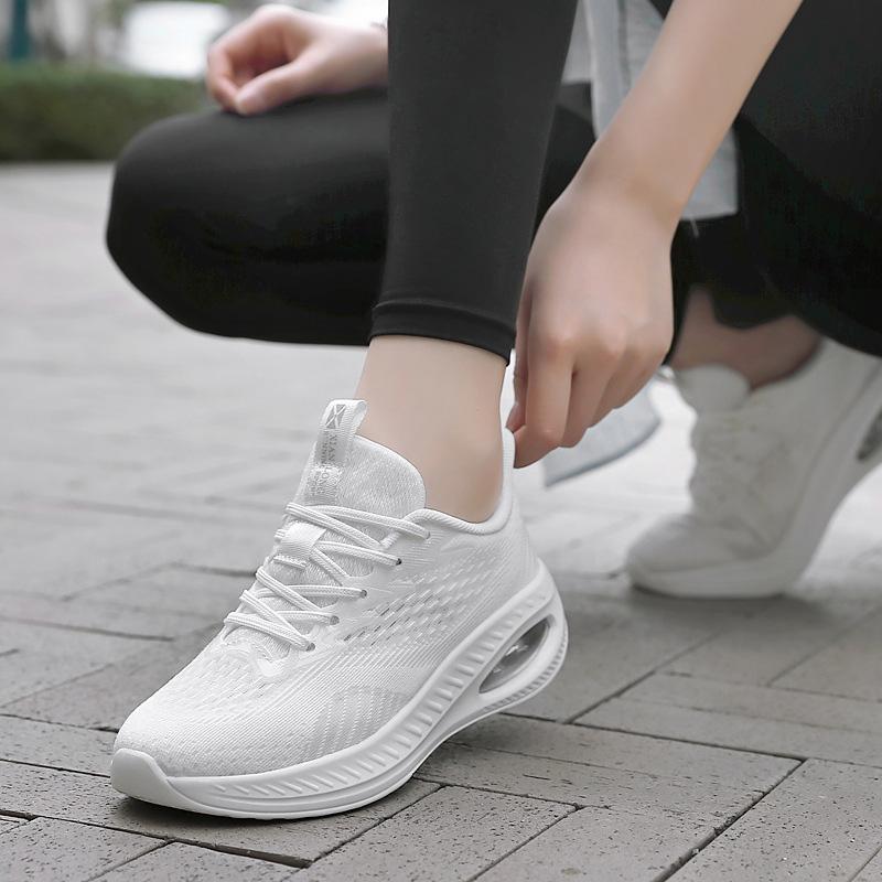 Modern Jazz Dance Sneakers Women Girls Breathable Mesh Dancing Practice Shoes Cushioning Lightweight Fitness Trainers