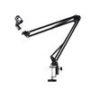 Microphone Arm Stand Adjustable Suspension Boom Scissor Mic Stand Microphone Desk Mount Stand with Mic Clip