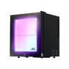 Allone LED Mini Gaming Refrigerator 30L 40 X X 15 Colors Colorful LED Remote Control Included 1 Door Type Compact Quiet Gaming Room 39.8 48.2cm