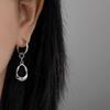 Vintage Punk Irregular Geometric Dangle Earrings For Women Men Jewelry Long Pendant Earring
