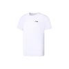 Quick-Drying Round Neck Solid Color T-Shirt Men Tops White ATSS069-11