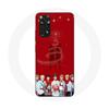 Case for Xiaomi Redmi Note 11 4G BTS Bangtan Boys Red Background Christmas Gift 2023