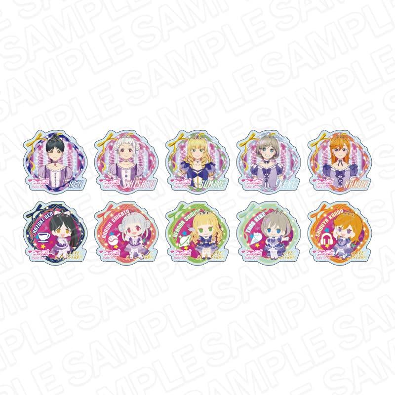 Love Acrylic Badge Live! Superstar!! Non-fiction!! Ver.