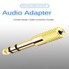 Jack Stereo Headphone Audio Adapter Gold Plug 3.5mm Jack To 6.5mm Home