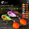 2pcs Spoon Metal VIB Lure Treble Hook Spoon Fishing Lure New Metal Fishing Bait  Ice Fishing