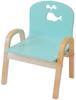 MAMENCHI Wooden Kids Chair Assembled Whale Sky Blue C-0639