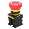 Emergency Stop Button Rotary Switch Manual Tools Industrial Hardware Red 10A 600V