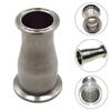 51x38mm 2x1-1/2" Sanitary Tri Clamp Style Reducer 304 Stainless Steel