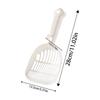 Cat Litter Box Scooper with Ergonomic Long Handle Shovel Sifter for Home Efficient Cleaning Pet Indoor Easy Scooping Kitten