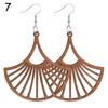 Jewelry Bohemian Wooden Earring Making African Pendant Dangle Earrings