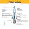 Высококачественная иридиево-платиновая свеча зажигания NGK 7988 BPR-GAS для бензиновых автомобилей