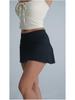 High-Waist Quick-Dry Tennis & Yoga Skort with Built-In Shorts