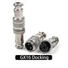 GX16 2/3/4/5/6/7/8/9/10 Pins Aviation Plug Aviator Socket Butt Joint Male&Female Docking Connectors