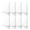 Acrylic Clear Shelf Dividers Closets Shelf Closet Separator Organizer For Bedroom Kitchen Office