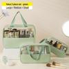 Summer Cooling Transparent Waterproof Makeup Bag - Large Capacity, Portable, Fashionable Storage Solution.
