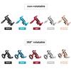 Mountain Bicycle MTB Aluminum Alloy Phone Holder Motorcycle Cellphone Handlebar Mount Cradle