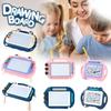 Kids Writing Magnetic Drawing Slate Magic Eraser Doodle Pad Color Board Sketch