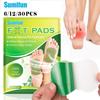 6Pcs/bag Herbal Detox Foot Patch Natural Wormwood Paste Slimming Sticker Relieve Fatigue Improve Insomnia Plaster