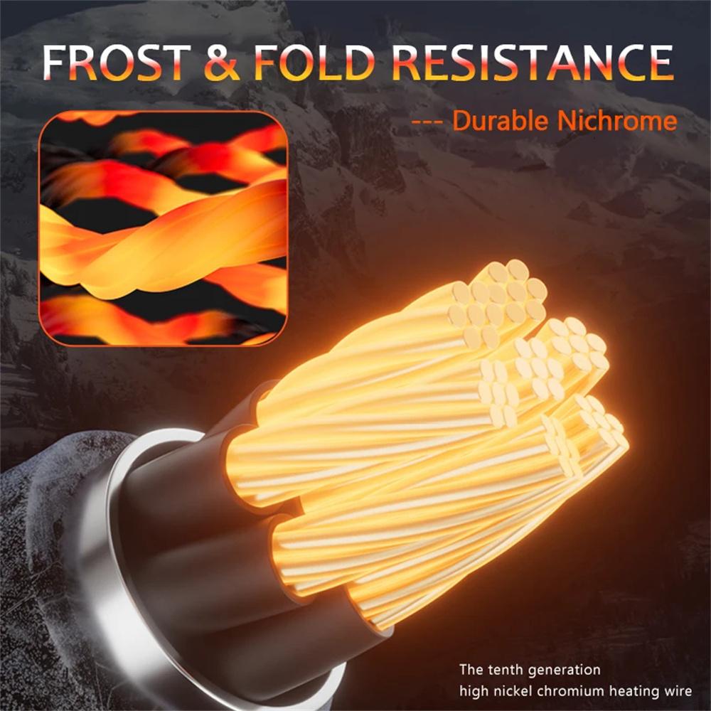 12V-24V Heated Car Seat Cover Fast Heating Pad Winter Warm Flannel Cushion Black