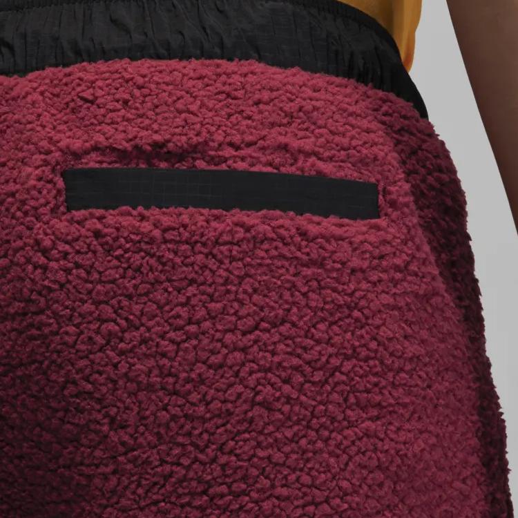 Jordan Colorblock Logo Embroidery Drawstring Elastic Waist Joggers Men Bottoms Red DV1570-680