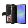 For Samsung Galaxy A36 5G Leather Case with Strap Zipper 9 Card Slot Phone Cover Stand