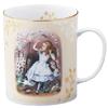 Macmillan Alice In Wonderland Classic Cecera (Yamaka Premium Porcelain) Mug, 8cm Diameter X 9cm Height (35ml), Made In Japan, ALC11-11