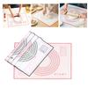 Silicone Kneading Mat Non-Stick Silicone Dough Pad Pizza Dough Cooking Baking Sheet Fondant Dough Rolling Pastry Pad Oven Liner