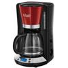 Filter Coffee Maker - RUSSELL HOBBS - Colours Plus 24033-56 - Stainless Steel - Programmable - 15 Cups - WhirlTech Technology - 1100 W