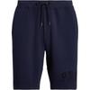 Polo Solid Color Logo Letter Emblem Drawstring Straight Leg Casual Shorts Men Shorts Dark-Blue MNPOSHO1BQ20263-410