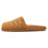 Adimule Leather Slide Light Brown Unisex Sneakers Brown-Black GY2555