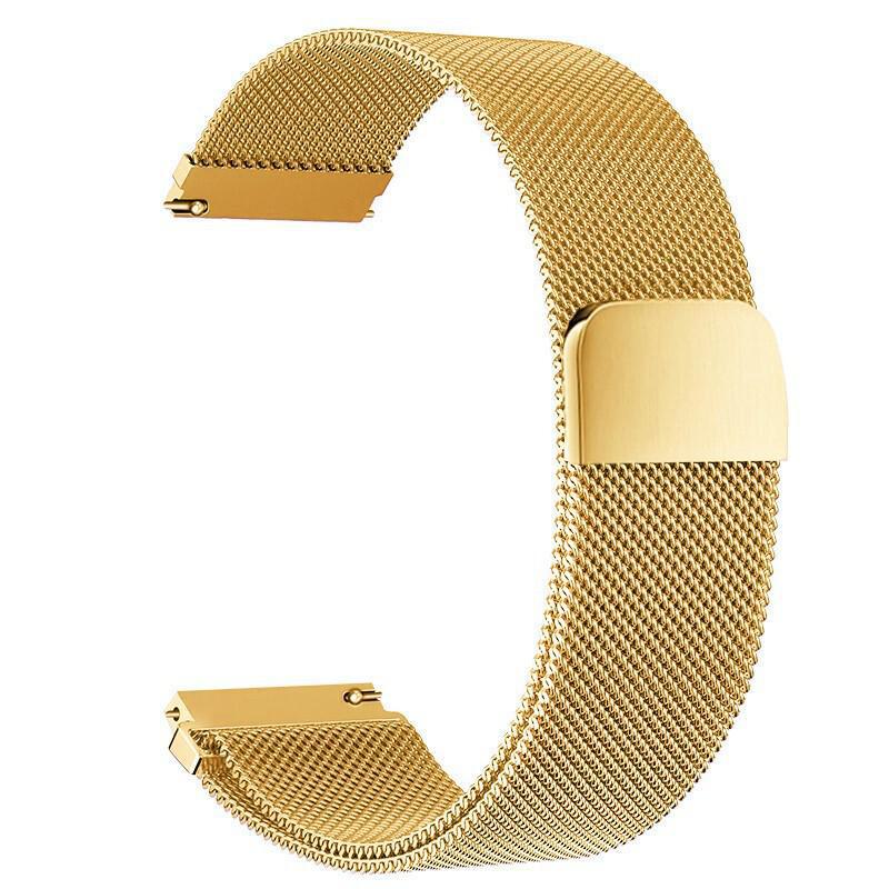 Milanese Stainless Steel Mesh Strap for Huawei GT3 & Samsung Watches, 20/22mm Universal Fit