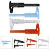 Plastic Vernier Caliper Ruler Gauge Tool Perfect for Precise Measuring Needs