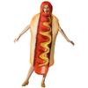 Adult Funny 3D Print Food Sausage Hot Dog Costumes Halloween Men Women Family One-Piece Carnival Food Outfits