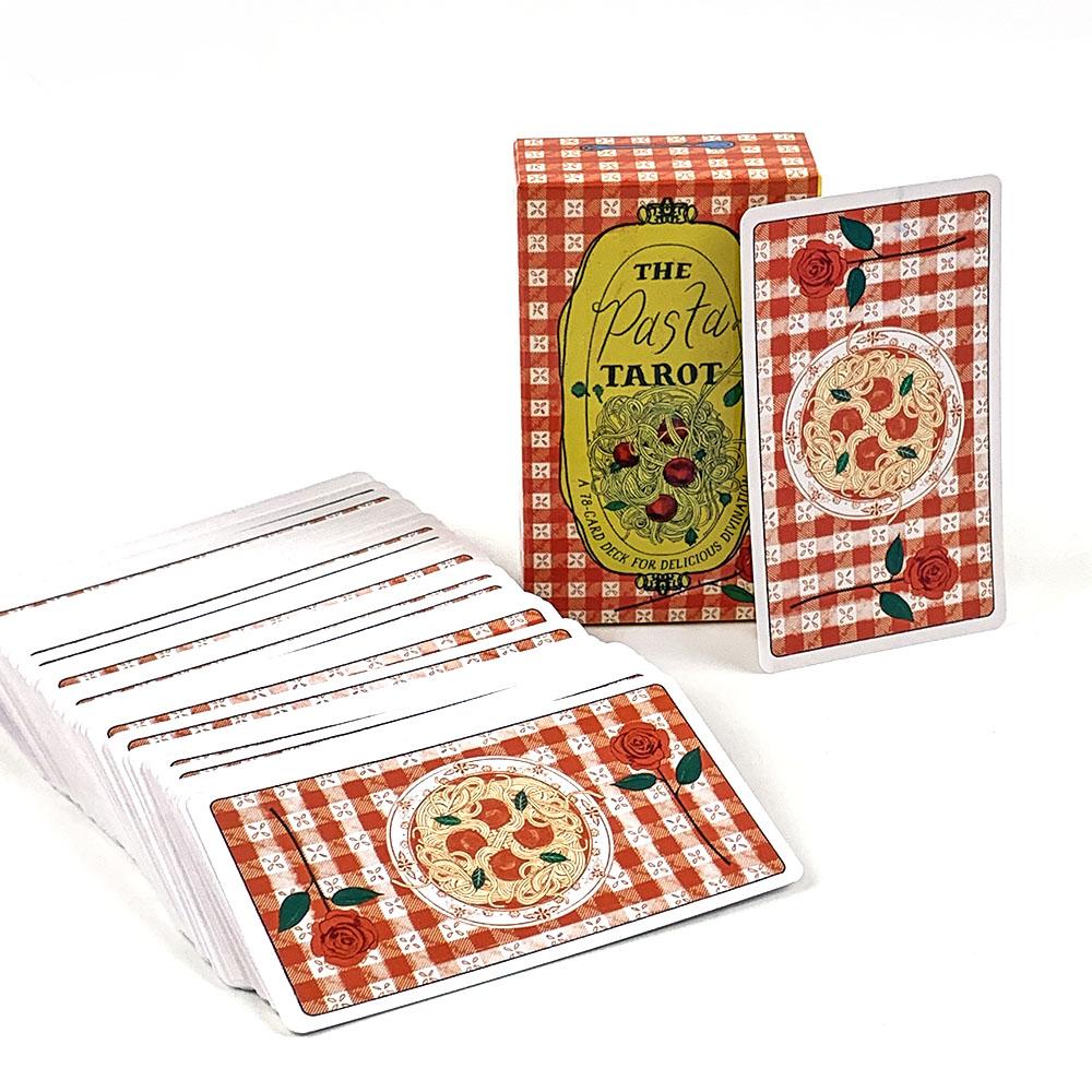 Pasta Tarot English Visions Cards Game for Delicious Divination Answer Your Questions and Manifest Your Juiciest Desires Games