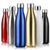 Free Thermos Cola Water Beer Thermos Double-Wall Insulated Vacuum Flask Stainless Steel Water Bottle for Sport Bottles 500ml