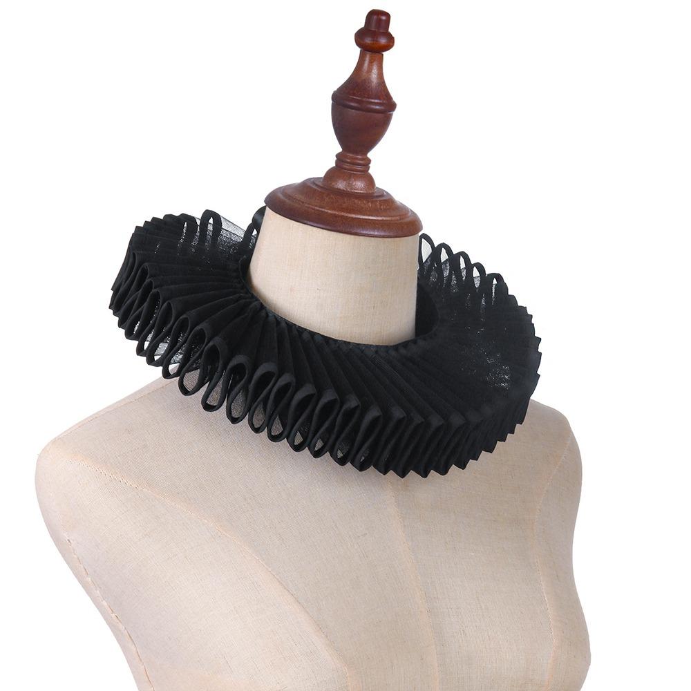 Elegant Renaissance False Collar Detachable Retro Ruff Collar Collar Accessory