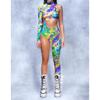 Women 3D Digital Printing Halloween Cosplay Tights Jumpsuit Adult One-piece Carnival Party Stage Show Dance Costume Outfit