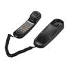 Mini Desktop Corded Landline Phone Fixed Telephone Wall Mountable Supports Mute/ Pause/ Hold/