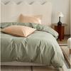 Cotton Long-staple Cotton Duvet Cover Single Autumn And Winter Thickened Bed Hat Cotton Cover Solid Color Bed Sheet